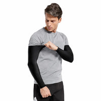 Elastische compressiemouwen met uv-bescherming (2-pack)