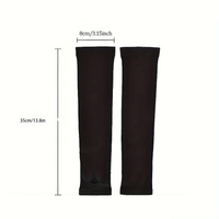Elastische compressiemouwen met uv-bescherming (2-pack)