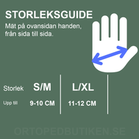 Compressiehandschoenen met verstelbare sluitband – 2-pack