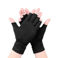 Compressiehandschoenen met open vingertoppen tegen stijfheid