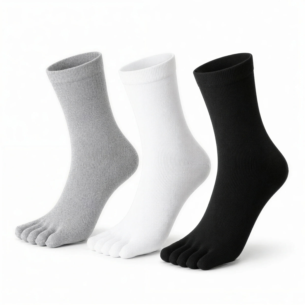 Lange teensokken in 3-pack – gescheiden tenen voor beter comfort