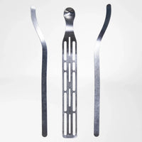 De tre anatomiskt formade aluminiumskenorna till ManuLoc Long
