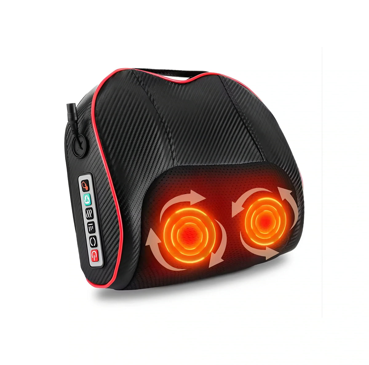 Massagekussen met warmtefunctie voor nek, schouders en rug