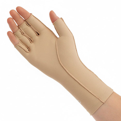 Medische compressiehandschoenen met buitenliggende naden – 2-pack