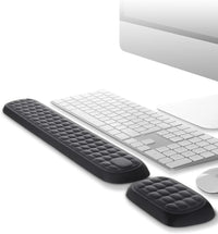 Ergonomische polssteun van traagschuim voor het toetsenbord