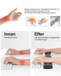 Ergonomische polssteun van traagschuim voor het toetsenbord