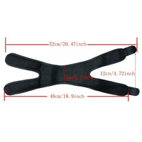 Multifunctionele kniebrace met flexibele stabilisatie