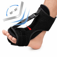 Verstelbare nachtspalk voor hielspoor en fasciitis plantaris