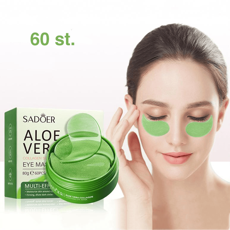 Collageen-oogmasker met aloë vera – 60 stuks voor intensieve hydratatie