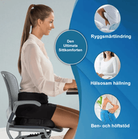 Orthopedisch zitkussen van traagschuim – ontlast staartbeen en rug
