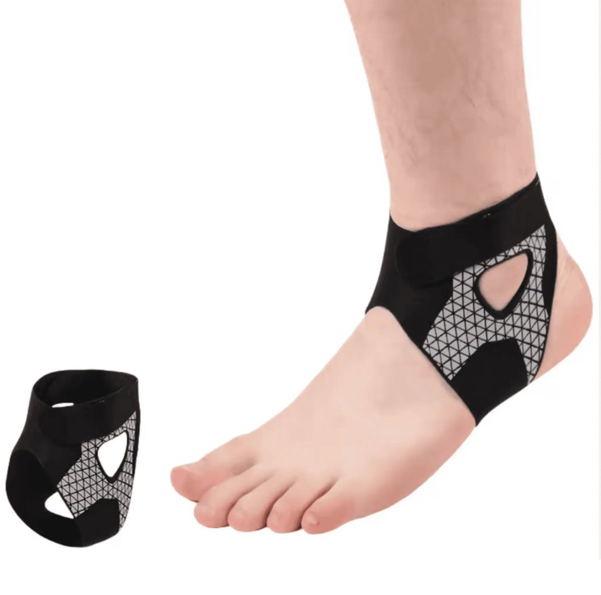 Orthopedische enkelbrace met compressie voor dagelijks gebruik