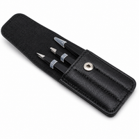 Pincetset van roestvrij staal – 3-pack met etui