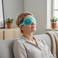 Slaapmasker met koel- en warmtefunctie tegen hoofdpijn