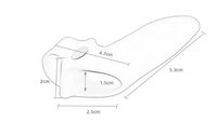 Teenspreider van silicone tegen hallux valgus – 2-pack