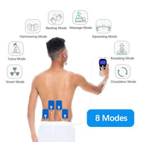 TENS/EMS-massageapparaat met draadloze elektrische zenuwstimulatie