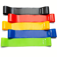 Weerstandsbanden 5-pack met verschillende weerstandsniveaus