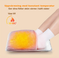 USB-voetenwarmer met verstelbare warmte (50–60°C)