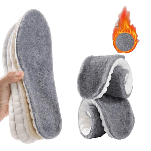 Warme binnenzolen van pluche – op maat te knippen voor alle schoenen