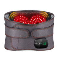 Draadloze warmteband met massage en roodlichttherapie