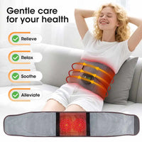 Draadloze warmteband met massage en roodlichttherapie