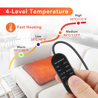 Elektrisch warmtekussen met USB-aansluiting voor kantoor en onderweg